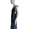 Italian Italian Oppio Minimalist Long Dress with Timeless Elegance