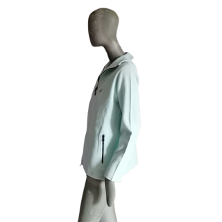 Giacca nautica vintage con zip merita tazza di porticciolo