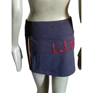 Mini Liu Job Y2K Deadstock Lower Algodão Stretch