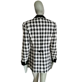 Chaqueta vintage Agatha Foot-de-Pool Wool Hecho en Francia