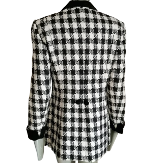 Vintage Jacke Agatha Foot-de-Poule-Wolle in Frankreich
