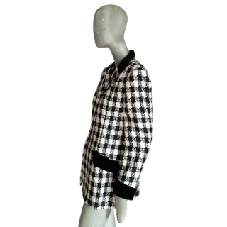 Chaqueta vintage Agatha Foot-de-Pool Wool Hecho en Francia
