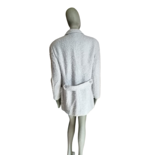 Manteau bouclé Pablo Paris en mohair – Made in France