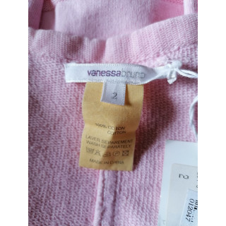 Top Vanessa Bruno Pink Pulver New T2 Weibliche Tasse Chic