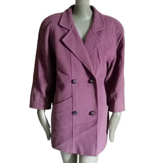 Vintage jas Rose Wol & Cashmere - Cross 80/90 jaar Blazer Cup