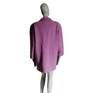 Cappotto d'epoca Rosa lana e cashmere - Croce 80/90 anni Blazer Cup