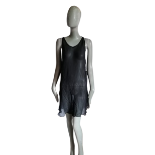 Robe slip transparente Simultaneous – Y2K minimaliste