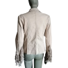 Italy Jacket Italy Sample with fringes - Rare Showroom Room