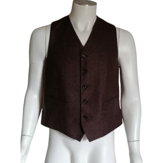 Vestido de traje italiano de la vendimia Virgin Wool - Nuevo con etiqueta
