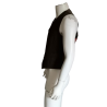 Vestido italiano vintage colete virgem lã - Novo com etiqueta