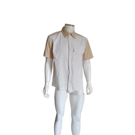 Shirt Cimarron Y2K two-tone 100% cotton - new