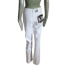 Jean blanc vintage 2000s neuf étiquette – 100% coton boutons