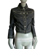 Giacca Jean 2Die4 di Antonio Berardi Insinterizzato Denim Gross Y2K