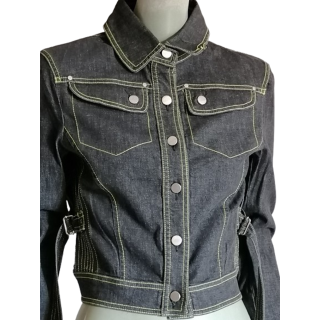Jacket Jean 2Die4 door Antonio Berardi Cintered Denim Gross Y2K