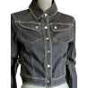 Chaqueta Jean 2Die4 por Antonio Berardi Cintered Denim Gross Y2K