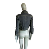 JACKET JEAN 2DIE4 by Antonio Berardi Cintered Denim Gross Y2K