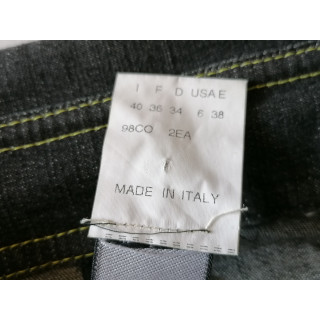 JACKET JEAN 2DIE4 by Antonio Berardi Cintered Denim Gross Y2K