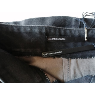 Vintage nouvered mini fluwelen rok Gaetano Navarra Y2k