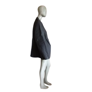 Blazer Marc Lannoo - Coated linen - Rare Belgian archive