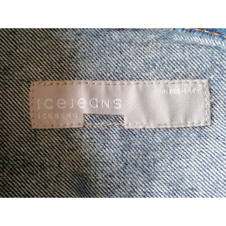 Vintage Denim Chaqueta Hielo Jeans Iceberg 90s cosechó 100% algodón