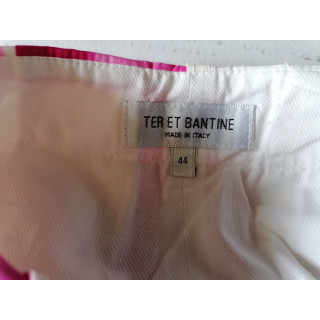 Pantacourt y2k Ter et Bantine Nove etiqueta de algodão 40 fr