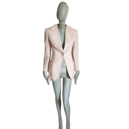 Blazer de Vintage Delba Milano Lana de cordero - Tela Agnona - T36