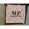 Boléro cuir & crochet M.P. Maurizio Pecoraro – pièce artisanale Y2K