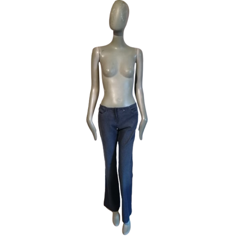 Hosen Marina Rinaldi Voyage Blauer Stretch Denim