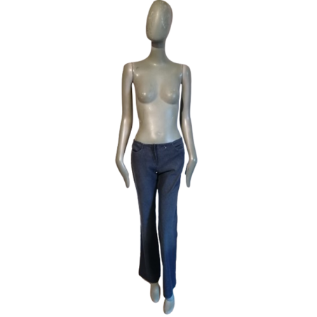 Pants Marina Rinaldi Voyage blue stretch denim