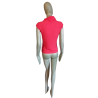 Top Vintage Y2K Carella Deadstock rojo hecho en Italia