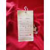 Top Vintage Y2K Carella Deadstock rojo hecho en Italia