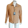 Chaqueta de hombre de lino vintage hecha en Italia Beige - 90s Estilo minimalista