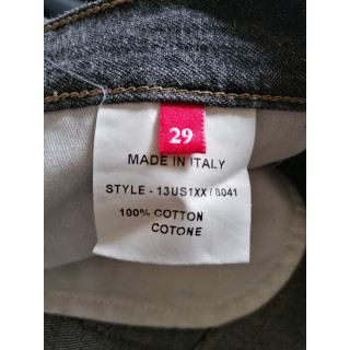 Jean Bikkembergs Y2K Deadstock feito em estilo italiano 13us1xx / 8041