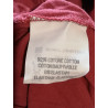 Top Red Stretch Henry Algodão T42 - 3/4 mangas smocked