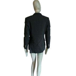 Blazer Ter et Bantine Lana negra y seda - Hecho en Italia Minimalista