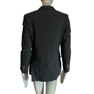 Blazer Ter et Bantine Lana negra y seda - Hecho en Italia Minimalista