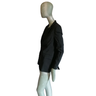 Blazer Ter et Bantine Lana negra y seda - Hecho en Italia Minimalista