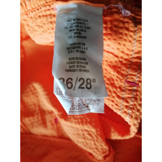 LOIS 90s Deadstock Orange Wide Pants Made in Spain