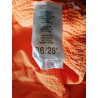 Gesetz 90er Jahre Deadstock orange breite Hose hergestellt in Spanien