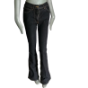 Jean Bootcut Y2K Oppio Black Stretch Made in Italy Vintage New