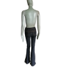 Jean Bootcut Y2K Oppio Black Stretch Made in Italy Vintage New