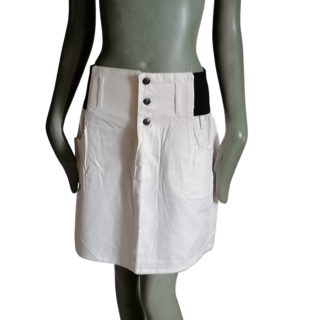 Vintage Rock Y2K Baumwolle in Frankreich elastischer Taille