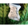 Top headband Trussardi Jeans fringed green mesh