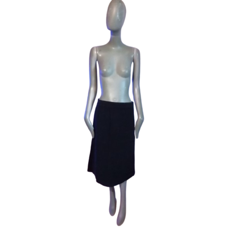 Jupe trapèze velours stretch noir SAMPLE Atsuro Tayama