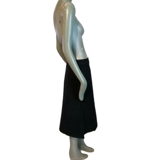 Jupe trapèze velours stretch noir SAMPLE Atsuro Tayama