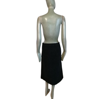 Jupe trapèze velours stretch noir SAMPLE Atsuro Tayama