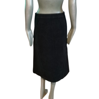 Jupe trapèze velours stretch noir SAMPLE Atsuro Tayama