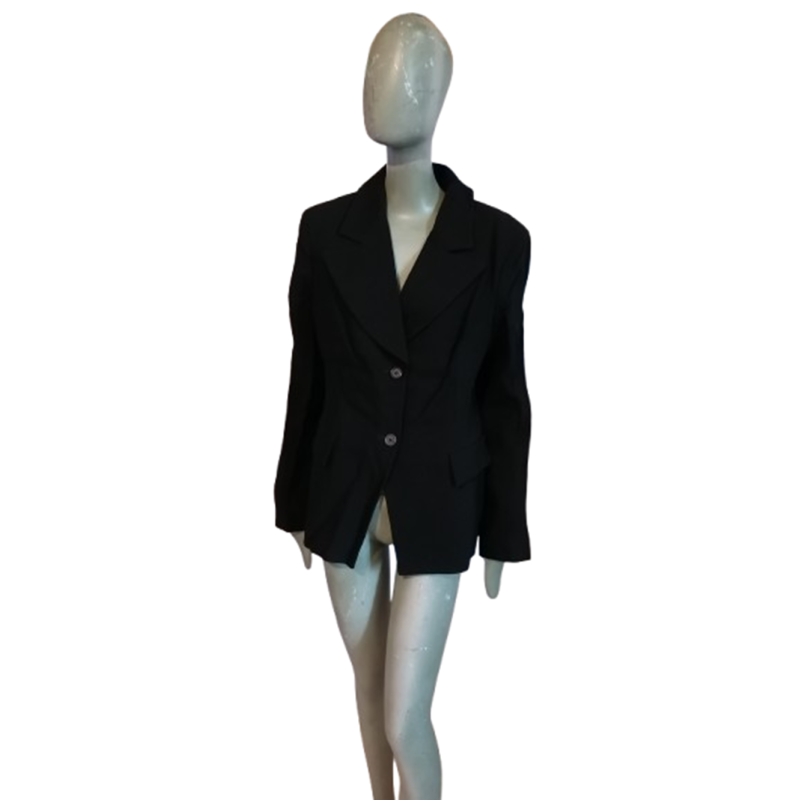 Blazer 90s Deadstock Sonia Speciale Italiaanse wol - Oversize beker