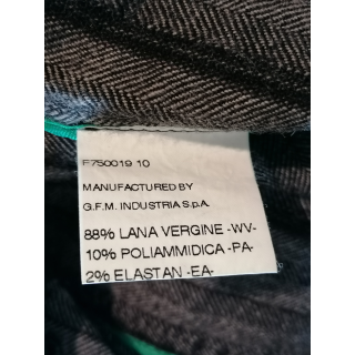 Veste Hh laine vierge neuve étiquette T S Made in Italy