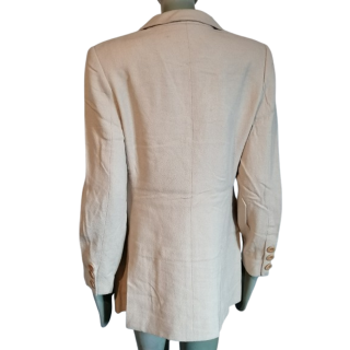 Vintage delba 100% lã vintage cruzou blazer - como novo com rótulos